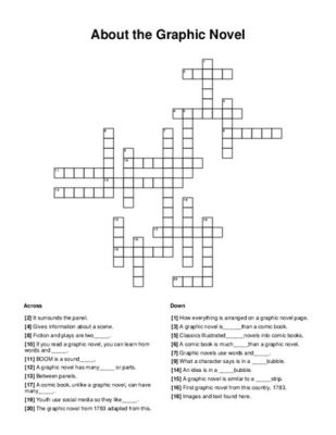 first editor of timely comics crossword How do the creators of comics and graphic novels often navigate the challenge of balancing artistic vision with commercial success?